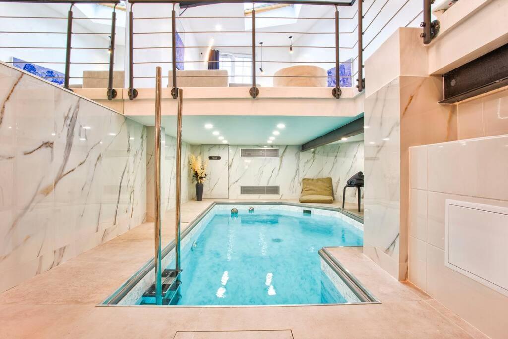 Deauville Luxury Blue Loft - Sauna And Inside Pool Trouville-sur-Mer Exterior foto
